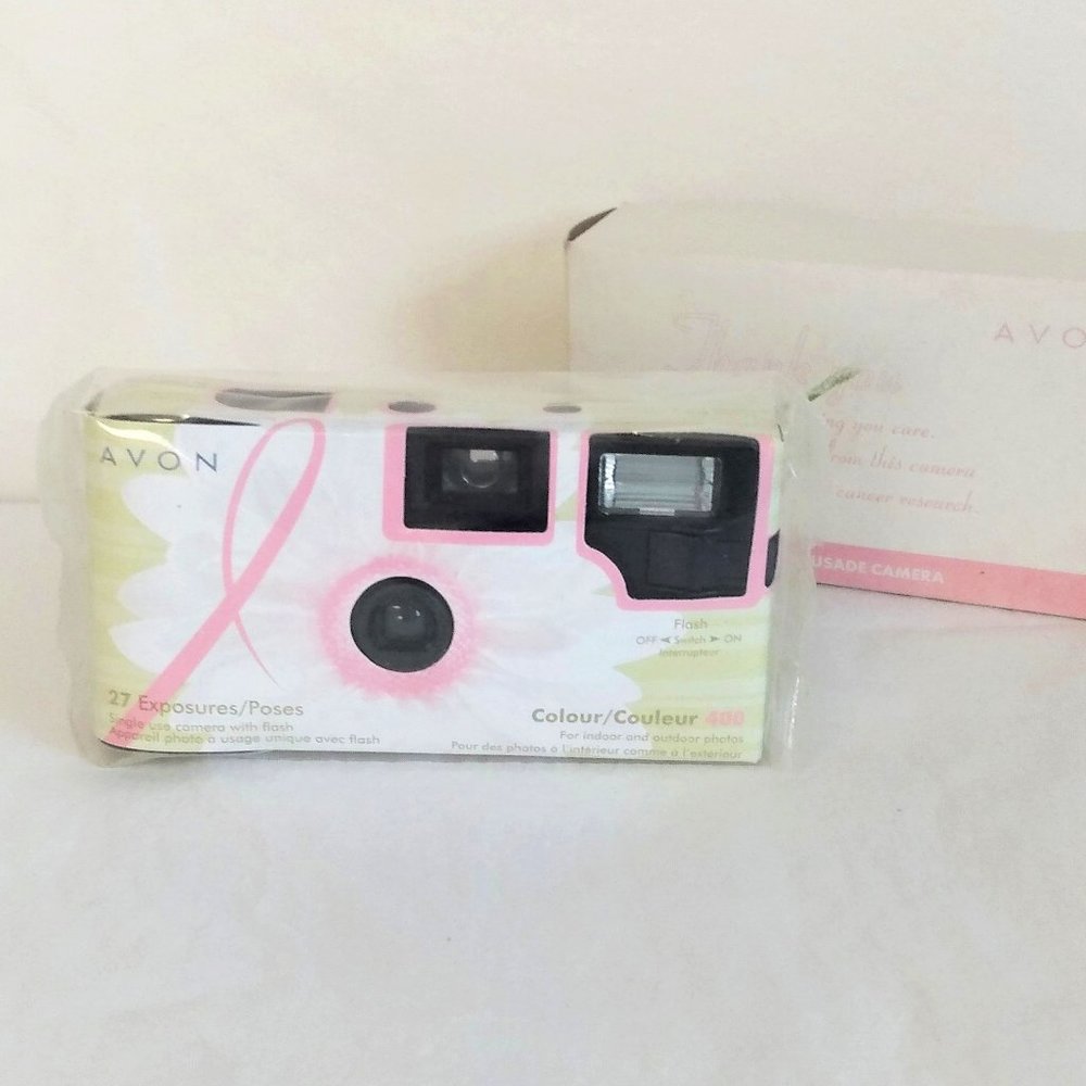 Vintage Avon Breast Cancer Crusade Single Use Camera with Flash